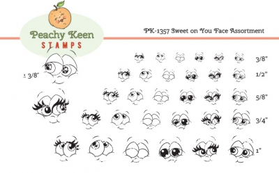 PK-1357 Sweet on You Face Assortment